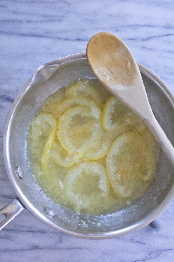 Ready-to-blend preserved lemons for lemon paste