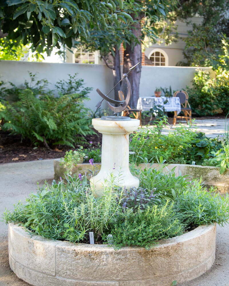 Classic Potager Garden on historic estate | Herb garden