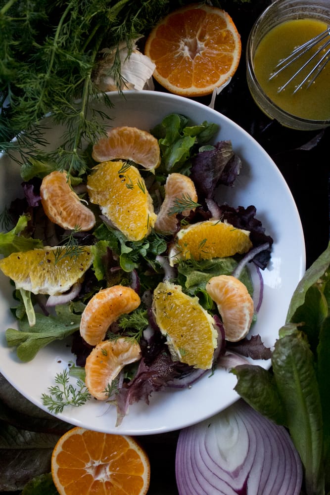 Everyday Bistro Salad with Winter Citrus